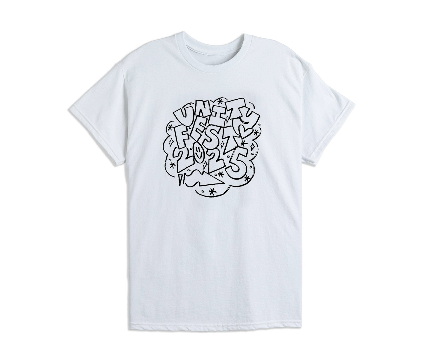 "Ish Unity Fest 2025" tee (white